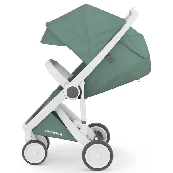 Прогулянкова коляска Greentom Classic Sage-White