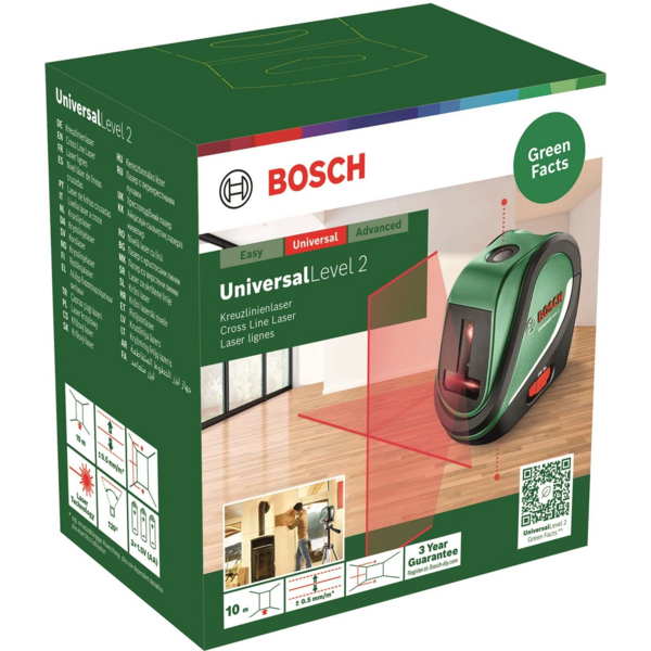 Лазерний нівелір Bosch UniversalLevel2 (0.603.663.802)