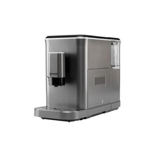 Кавомашина Gorenje, 1,5л, зерно, автомат.капучинатор, дисплей, авторецептів - 7, сенcор.керування, антрацит