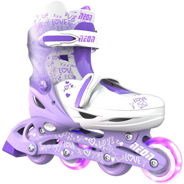 Роликові ковзани Neon Сombo, розмір 34-37, фіолетовий