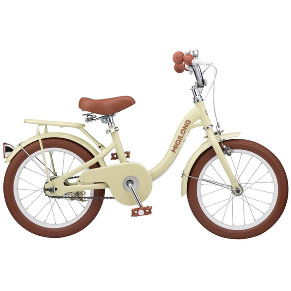 Дитячий велосипед Miqilong LS 16 бежевий