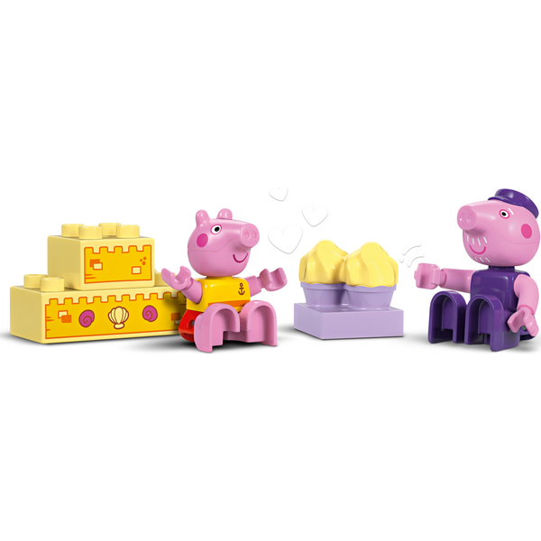 Блочный конструктор LEGO Duplo Морская прогулка Пеппы на лодке (10432)