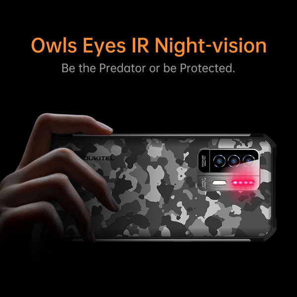 Смартфон Oukitel WP27 6.8FHD+ /12GB+256GB/ G99 /8500mAh /64+16Мп/ IP69K /NFC CAMO