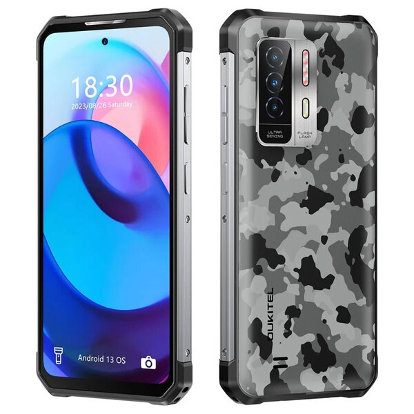 Смартфон Oukitel WP27 6.8FHD+ /12GB+256GB/ G99 /8500mAh /64+16Мп/ IP69K /NFC CAMO