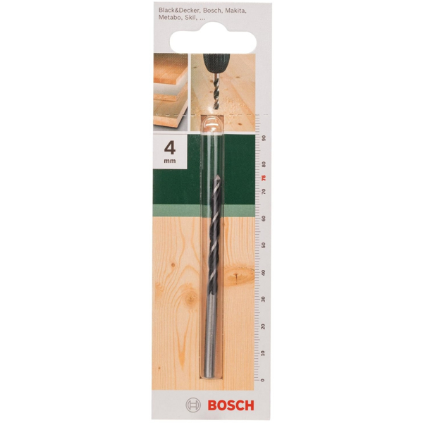 Свердло для дерева спіральне Bosch 4x45мм (2.609.255.201)