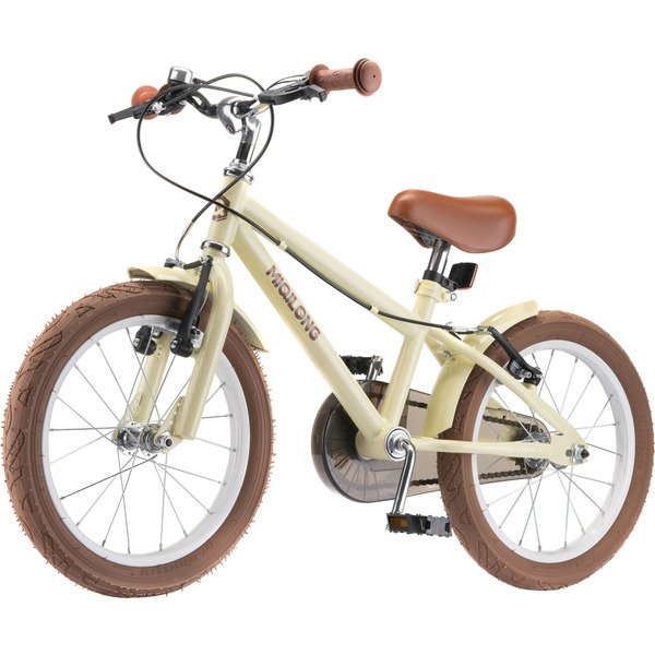 Дитячий велосипед Miqilong RM 16 Бежевий (ATW-RM16-BEIGE)