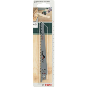 Полотно пилочное для сабельной пилы Bosch по дереву, S 644 D HCS, 6TPI, 2шт