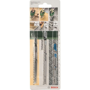 Полотно пильне для електролобзика Bosch для дерева та металу, Progressor Wood and Metal, набір 3шт (2.609.256.743)