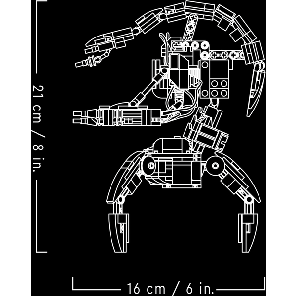 Конструктор LEGO STAR WARS Дроїд-руйнівник V29