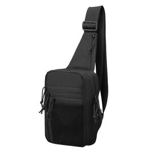 Сумка-слінг 2Е Tactical, кобура зі швидким відкриванням, 6 відсіків, чорна (2E-TSBHQO6C-BK)