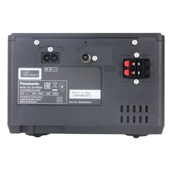Музичний центр PANASONIC SC-PM250EE-K