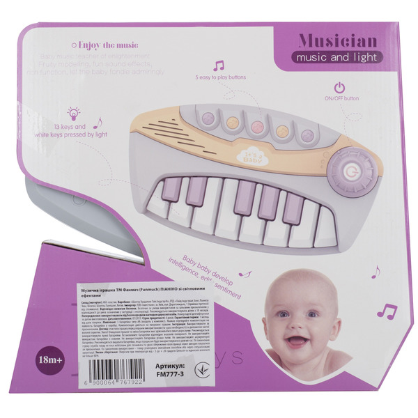 Музична іграшка Funmuch Піаніно зі світл.ефектами