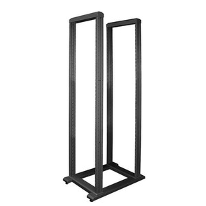 Стійка ZPAS 19", 42U, SRX, підлогова дворамна, глибина 800 мм, максимально 250кг, чорна