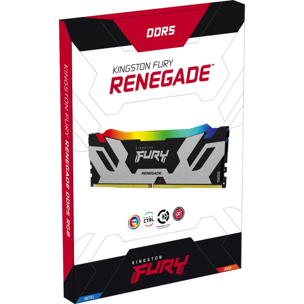 Модуль памяти DDR5 2x48GB/6000 Kingston Fury Renegade RGB (KF560C32RSAK2-96)