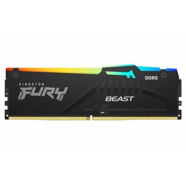 Оперативна пам'ять Kingston Fury Beast RGB KF560C30BBA-16