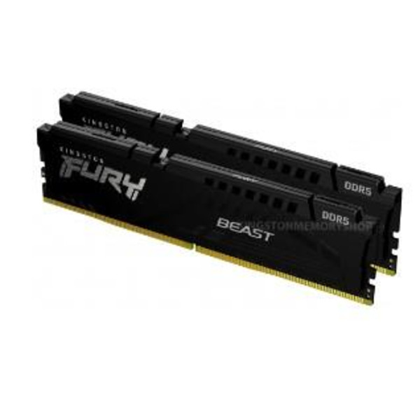 Модуль памяти DDR5 2x16GB/6000 Kingston Fury Beast Black (KF560C30BBK2-32)