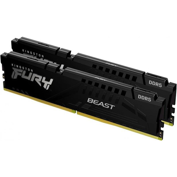 Модуль памяти DDR5 2x16GB/6000 Kingston Fury Beast Black (KF560C30BBK2-32)