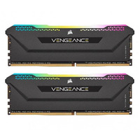 Модуль памяти DDR4 2x16GB/3600 Corsair Vengeance RGB Pro SL Black (CMH32GX4M2D3600C18)