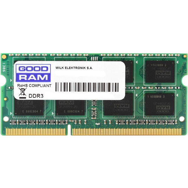 Модуль памяти SO-DIMM 8GB/1600 DDR3 Goodram (GR1600S364L11/8G)