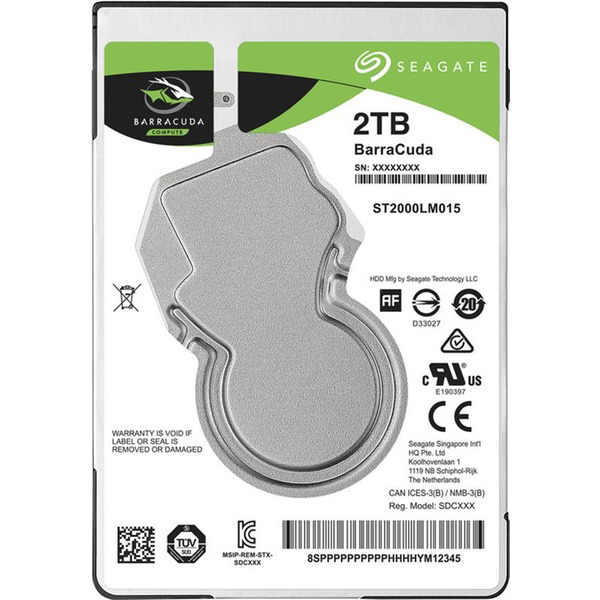 Жорсткий диск Seagate BarraCuda ST2000LM015