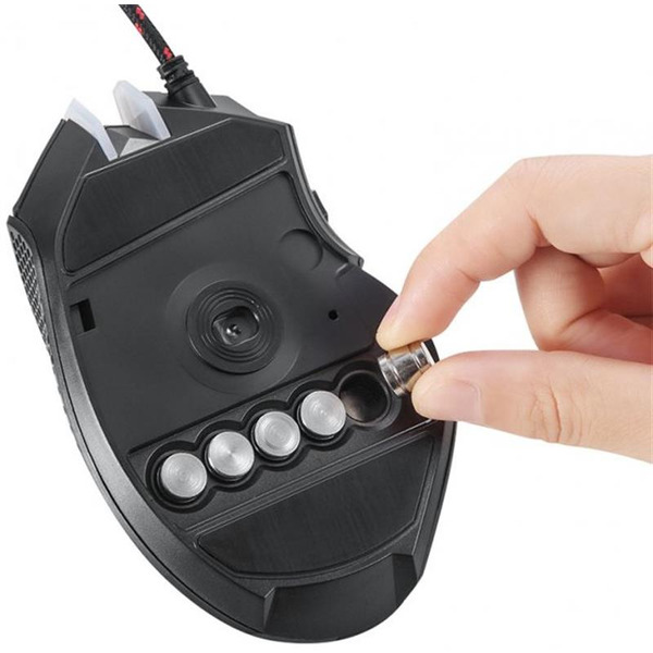 Мышь Motospeed V18 RGB USB Black (mtv18b)