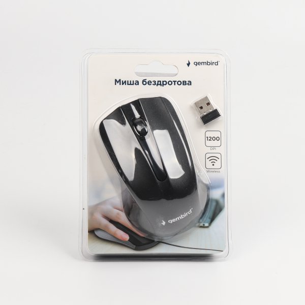 Миша Gembird MUSW-101 Black