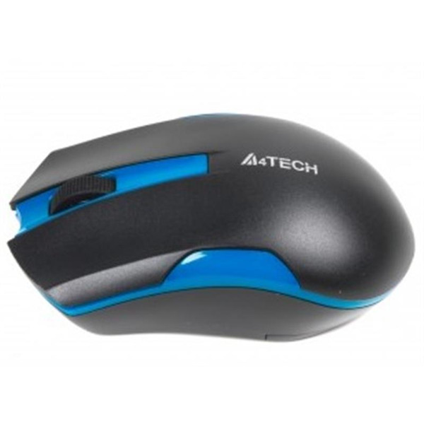 Миша A4Tech G3-200N Black/Blue USB V-Track