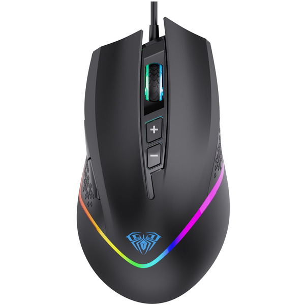 Миша Aula F805 Wired gaming mouse with 7 keys Black (6948391212906)