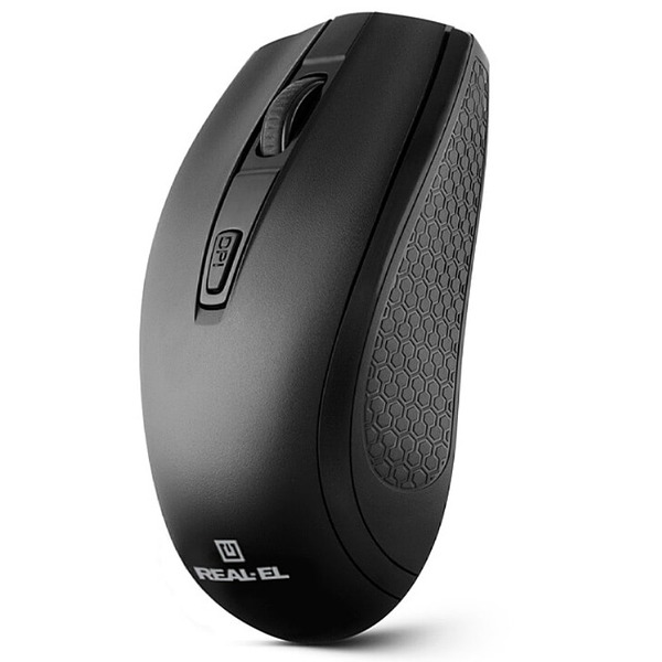Миша REAL-EL RM-308 Black