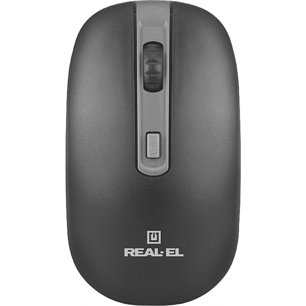 Миша REAL-EL RM-303 Black/Grey
