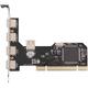 Контроллер Frime NEC720201 (ECF-PCItoUSB002) PCI-USB2.0(4+1)