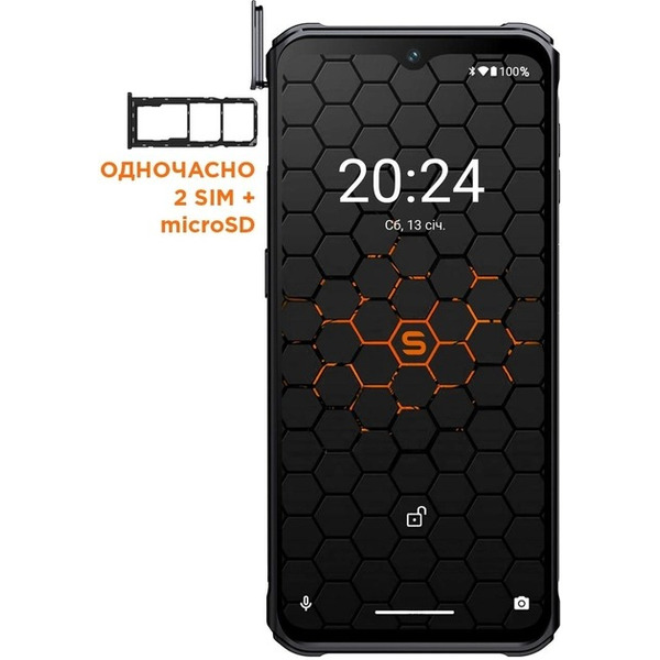 Смартфон Sigma mobile X-treme PQ56 Dual Sim Black/Orange