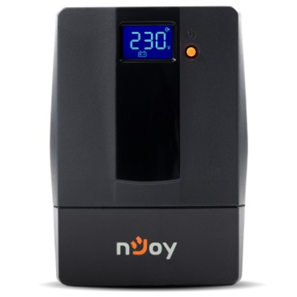 ИБП NJOY Horus Plus 800 (PWUP-LI080H1-AZ01B) Lin.int., AVR, 2 x евро, USB, LCD, пластик