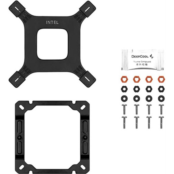 Кулер процессорный DeepCool AG400 BK ARGB (R-AG400-BKANMC-G-2)