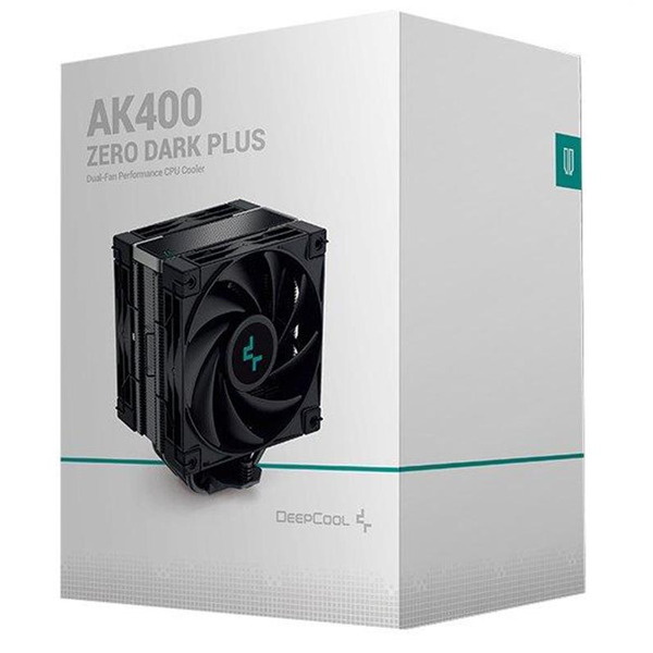 Кулер процессорный DeepCool AK400 Zero Dark Plus (R-AK400-BKNNMD-G-1)
