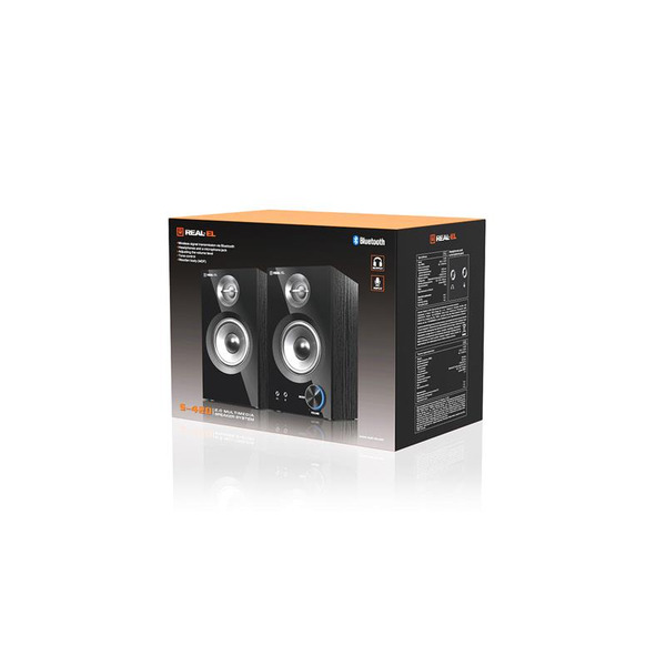 Акустична система REAL-EL S-420 Black