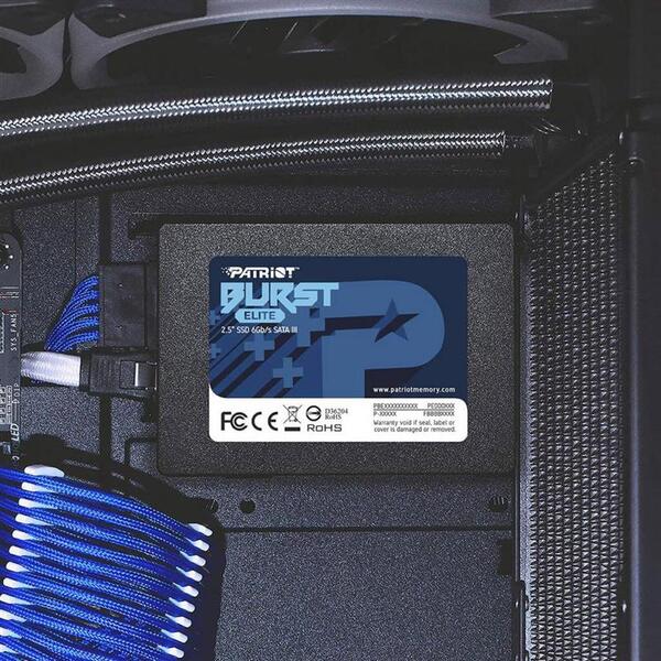 SSD-Накопичувач Patriot Burst Elite PBE240GS25SSDR