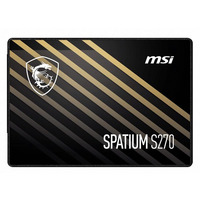 Накопитель SSD  480GB MSI Spatium S270 2.5" SATAIII 3D TLC (S78-440E350-P83)