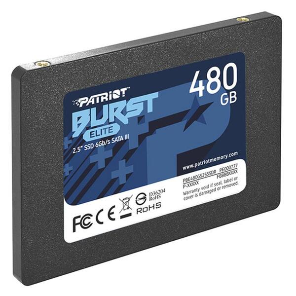 SSD-Накопичувач Patriot PBE480GS25SSDR