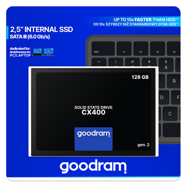 SSD-Накопичувач Goodram SSDPR-CX400-128-G2