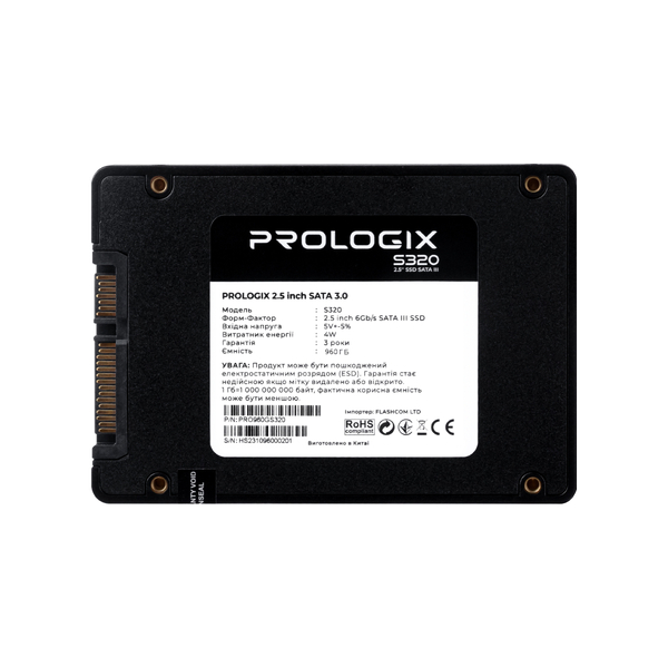 SSD-Накопичувач Prologix PRO960GS320