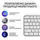 Клавиатура беспроводная Logitech MX Keys S Pale Grey (920-011588)