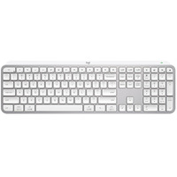 Клавiатура бездротова Logitech MX Keys S Pale Grey (920-011588)