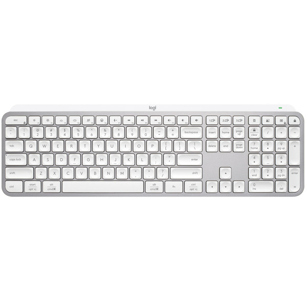 Клавiатура Logitech MX Keys S Pale Grey 920-011588