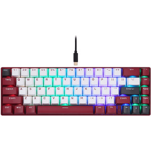 Клавиатура беспроводная Motospeed BK67 Longhua Red Red (mtbk67rmr)