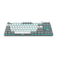 Клавиатура Aula Mechanical F3287 White/Grey Keycap KRGD Blue (6948391240688)