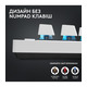 Клавиатура беспроводная Logitech G PRO X TKL Lightspeed White Tactile (920-012148)