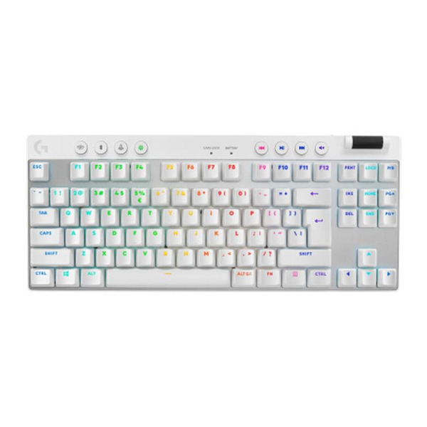 Клавиатура Logitech G PRO X TKL Lightspeed White Tactile 920-012148