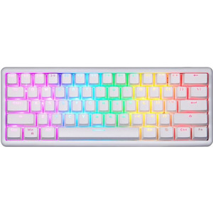 Клавіатура Motospeed SK66 Gateron Red Hot Swap White mtsk66wmr