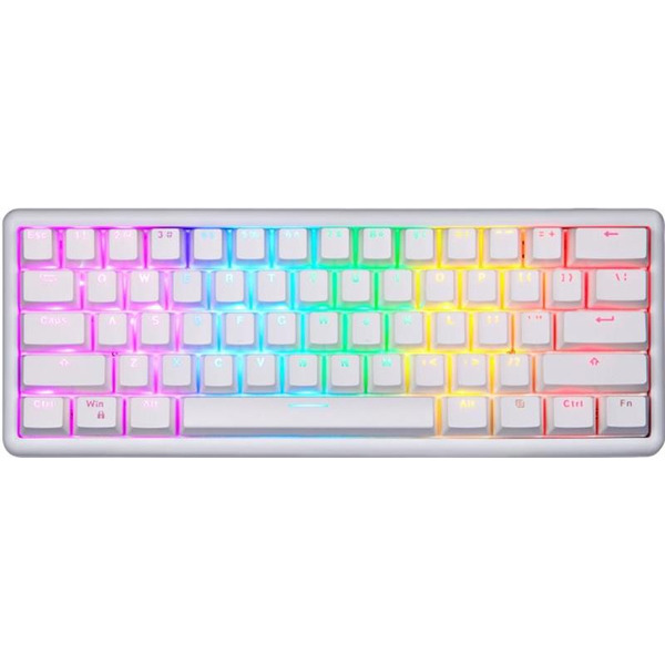 Клавіатура Motospeed SK66 Gateron Red Hot Swap White mtsk66wmr